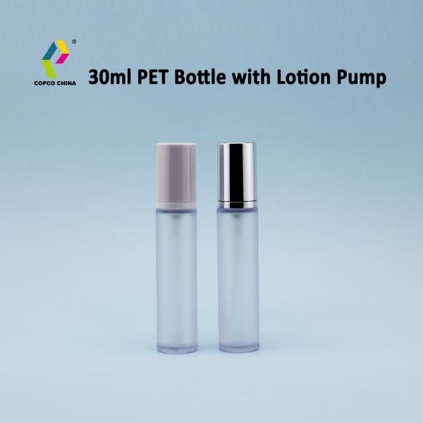 30ml slender PET bottle for cosmetics